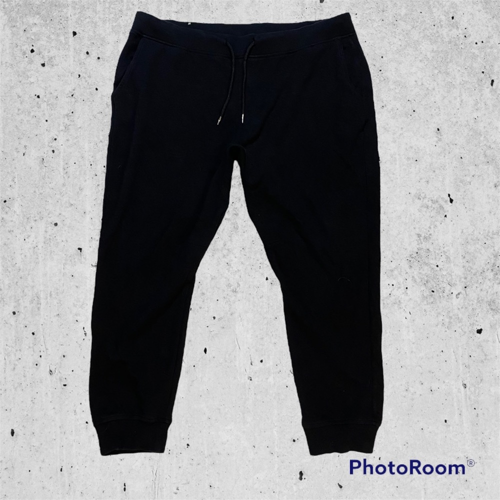 Original use black XL joggers back pocket stretchy soft elastic waist high rise